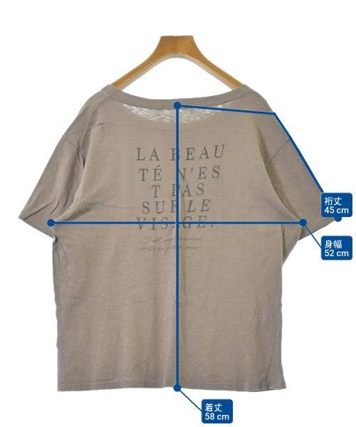 SLOBE IENA เสื้อยืด/เสื้อท็อปส์