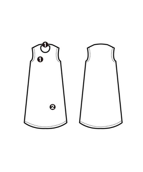 SLOBE IENA เดรสที่เป็นเสื้อเชิ้ตตัวยาว