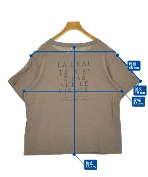 SLOBE IENA เสื้อยืด/เสื้อท็อปส์