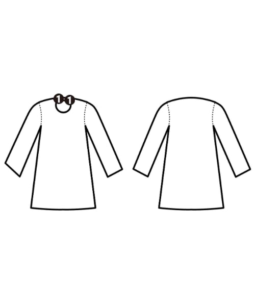 SLOBE IENA เดรสที่เป็นเสื้อเชิ้ตตัวยาว