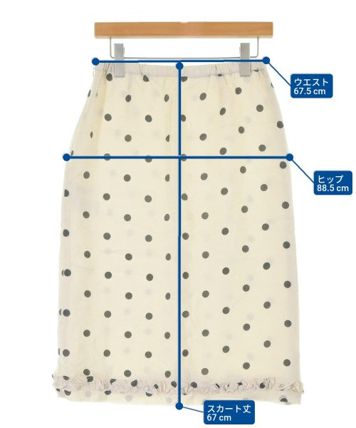 SLOBE IENA กระโปรงยาวถึงเข่า