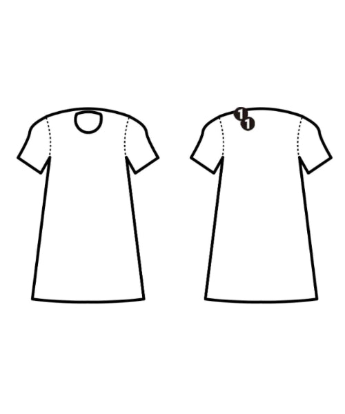 SLOBE IENA เดรสที่เป็นเสื้อเชิ้ตตัวยาว