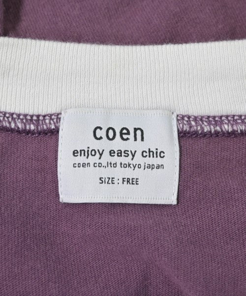 coen เสื้อยืด/เสื้อท็อปส์