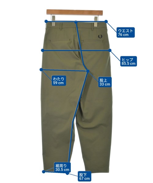 FRED PERRY กางเกงขายาว