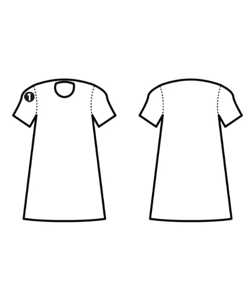 A.P.C. เดรสที่เป็นเสื้อเชิ้ตตัวยาว