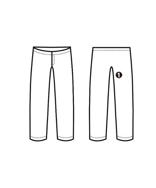 UNITED ARROWS กางเกงมีกระเป๋าข้างกางเกง2-4 กระเป๋า