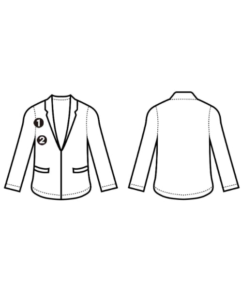 UNITED ARROWS แจ็คเก็ตไม่มีปก