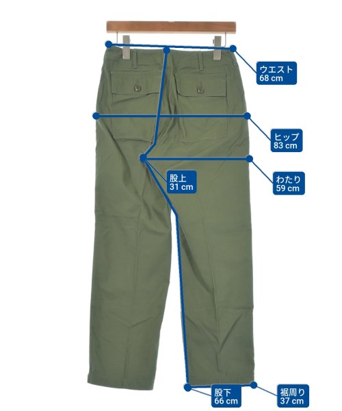 UNITED ARROWS กางเกงมีกระเป๋าข้างกางเกง2-4 กระเป๋า