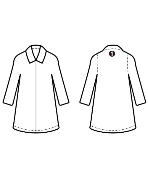 UNITED ARROWS เสื้อโค้ทเชสเตอร์ฟิลด์
