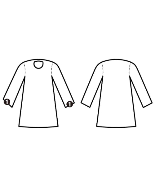 SHIPS เดรสที่เป็นเสื้อเชิ้ตตัวยาว