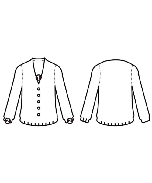 HYSTERIC GLAMOUR เสื้อคาร์ดิแกน