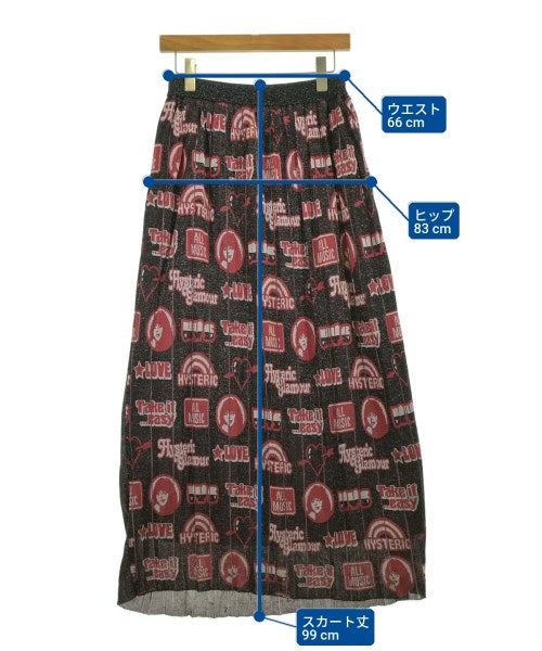 HYSTERIC GLAMOUR กระโปรงยาว/แม็กซี่ยาว