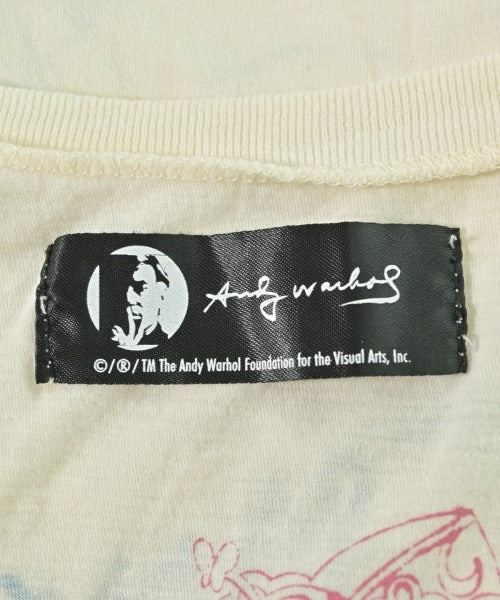 Andy Warhol BY HYSTERIC GLAMOUR เสื้อยืด/เสื้อท็อปส์