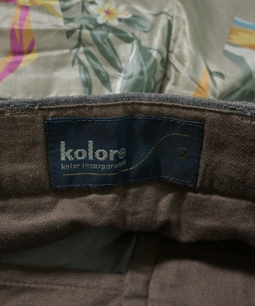 kolor กางเกงขายาว