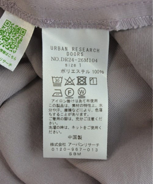 URBAN RESEARCH DOORS เดรสที่เป็นเสื้อเชิ้ตตัวยาว