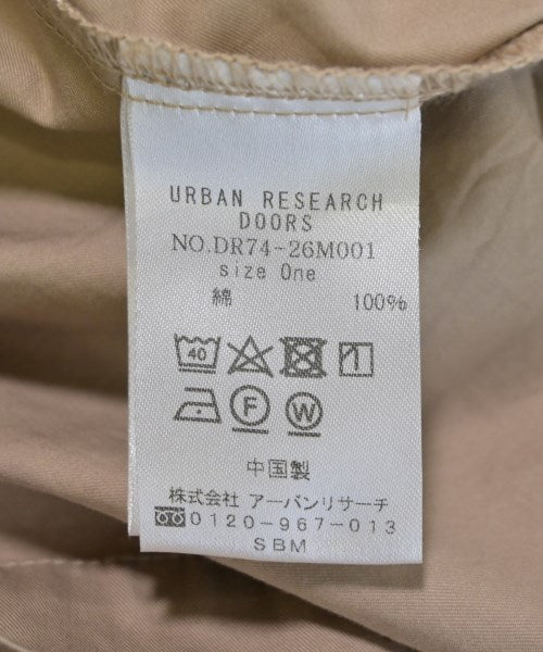 URBAN RESEARCH DOORS เดรสที่เป็นเสื้อเชิ้ตตัวยาว