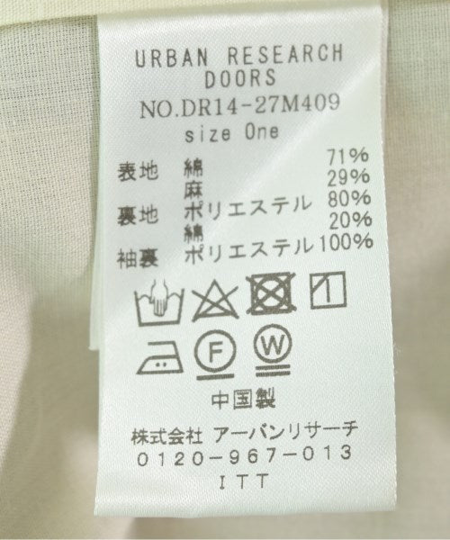 URBAN RESEARCH DOORS แจ็คเก็ตลำลอง