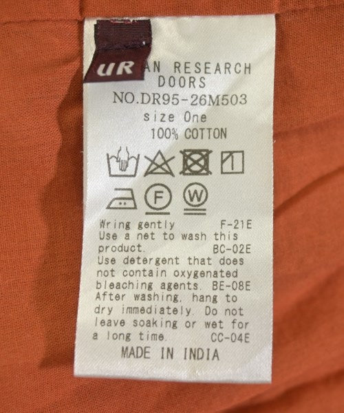 URBAN RESEARCH DOORS เดรสที่เป็นเสื้อเชิ้ตตัวยาว