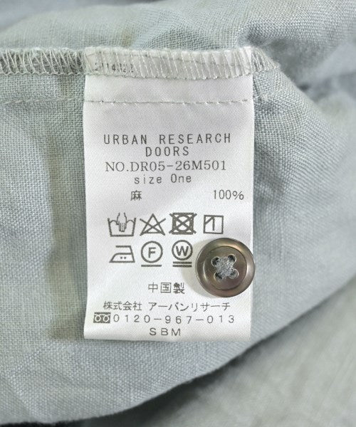 URBAN RESEARCH DOORS เดรสที่เป็นเสื้อเชิ้ตตัวยาว
