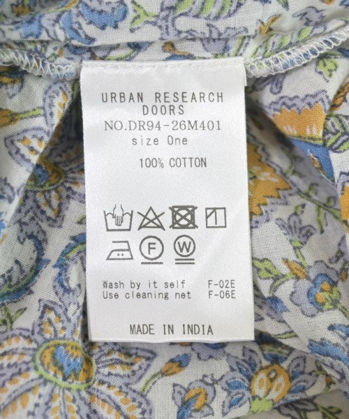 URBAN RESEARCH DOORS เดรสที่เป็นเสื้อเชิ้ตตัวยาว