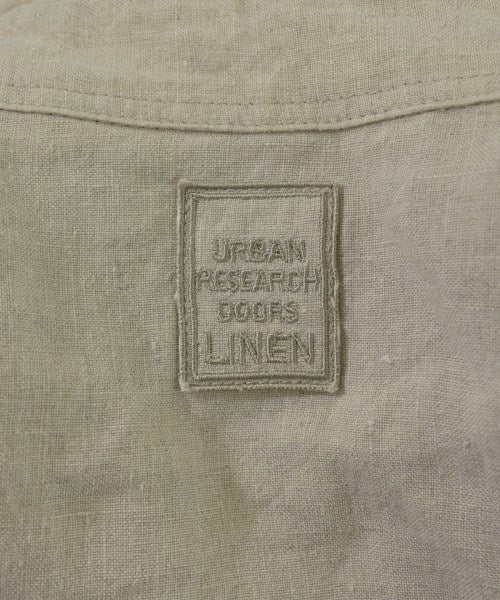 URBAN RESEARCH DOORS เดรสที่เป็นเสื้อเชิ้ตตัวยาว