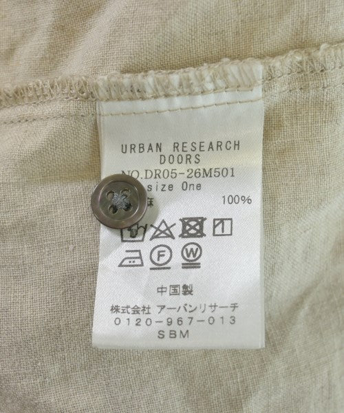 URBAN RESEARCH DOORS เดรสที่เป็นเสื้อเชิ้ตตัวยาว