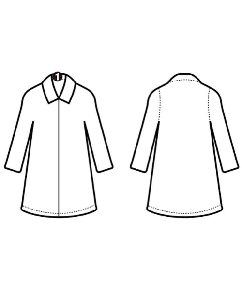 URBAN RESEARCH DOORS เสื้อคลุมคอปก Soutien