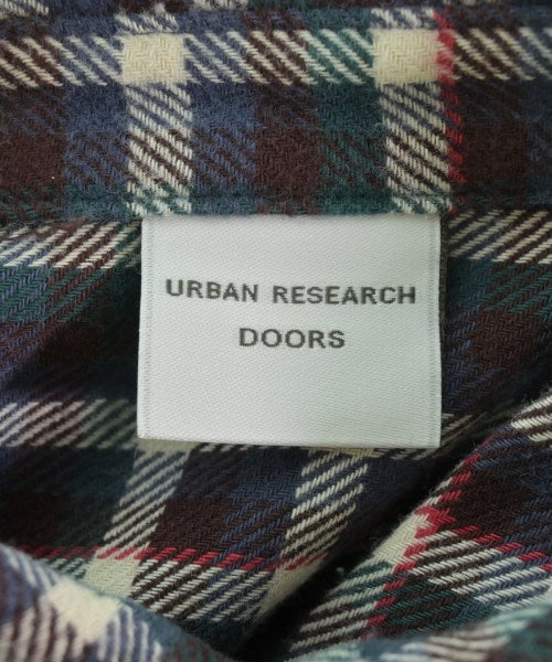 URBAN RESEARCH DOORS เดรสที่เป็นเสื้อเชิ้ตตัวยาว