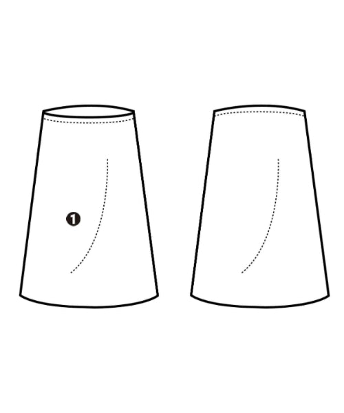 URBAN RESEARCH DOORS กระโปรงยาว/แม็กซี่ยาว