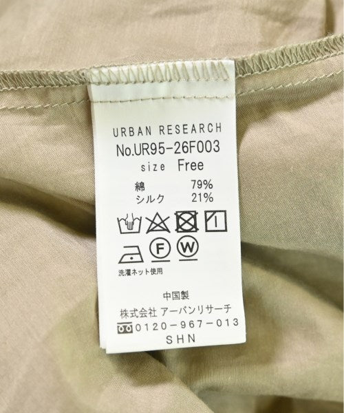 URBAN RESEARCH เดรสที่เป็นเสื้อเชิ้ตตัวยาว