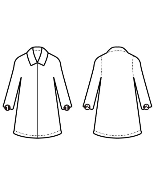 URBAN RESEARCH เสื้อโค้ทดัฟเฟิล