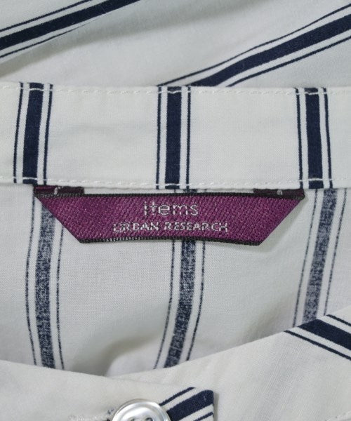 ITEMS URBAN RESEARCH เดรสที่เป็นเสื้อเชิ้ตตัวยาว