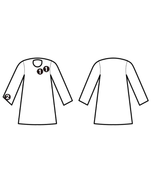 BEAUTY&YOUTH UNITED ARROWS เดรสที่เป็นเสื้อเชิ้ตตัวยาว