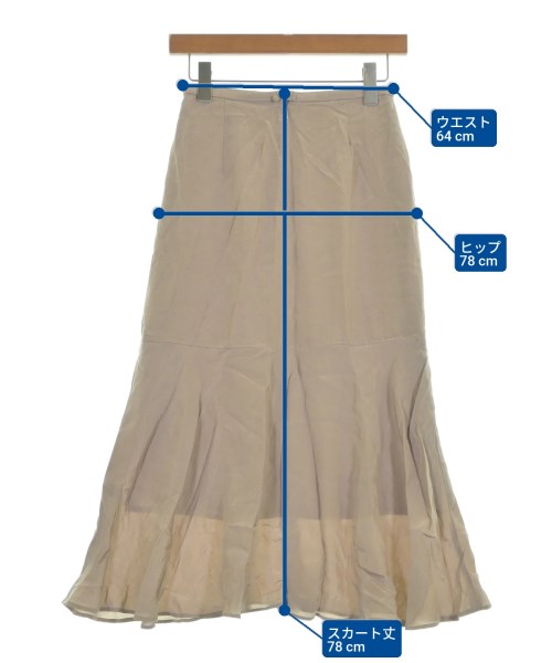 BEAUTY&YOUTH UNITED ARROWS กระโปรงยาว/แม็กซี่ยาว