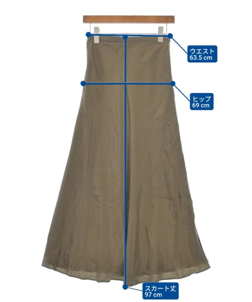 BEAUTY&YOUTH UNITED ARROWS กระโปรงยาว/แม็กซี่ยาว