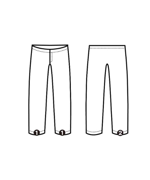 BEAUTY&YOUTH UNITED ARROWS กางเกงมีกระเป๋าข้างกางเกง2-4 กระเป๋า