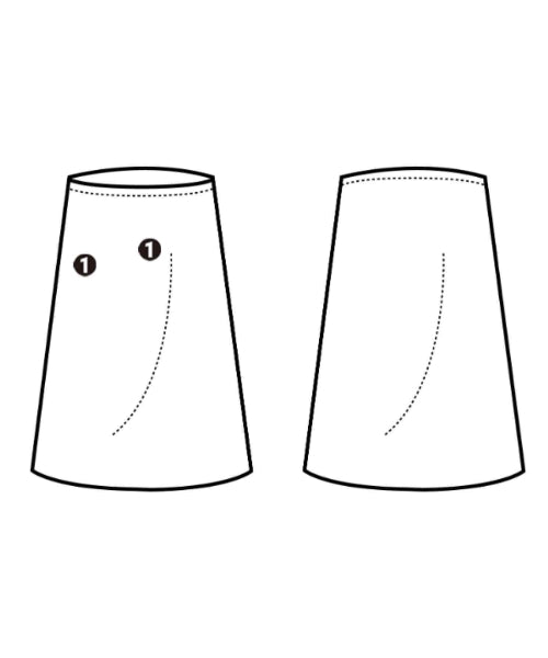 BEAUTY&YOUTH UNITED ARROWS กระโปรงยาว/แม็กซี่ยาว