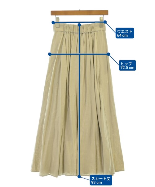 BEAUTY&YOUTH UNITED ARROWS กระโปรงยาว/แม็กซี่ยาว