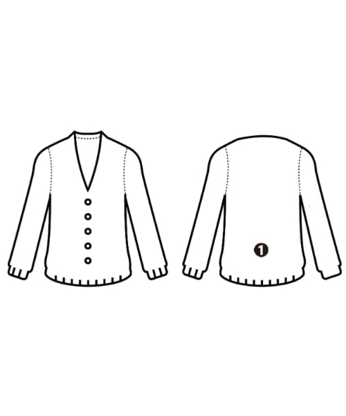 green label relaxing เสื้อคาร์ดิแกน