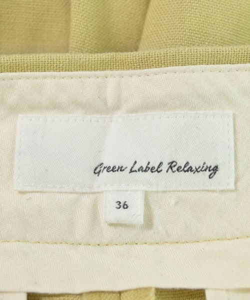 green label relaxing กางเกงขายาว