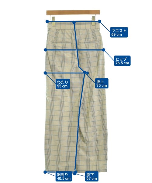 green label relaxing กางเกงขายาว