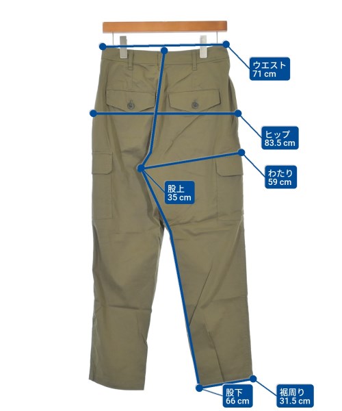 green label relaxing กางเกงมีกระเป๋าข้างกางเกง2-4 กระเป๋า