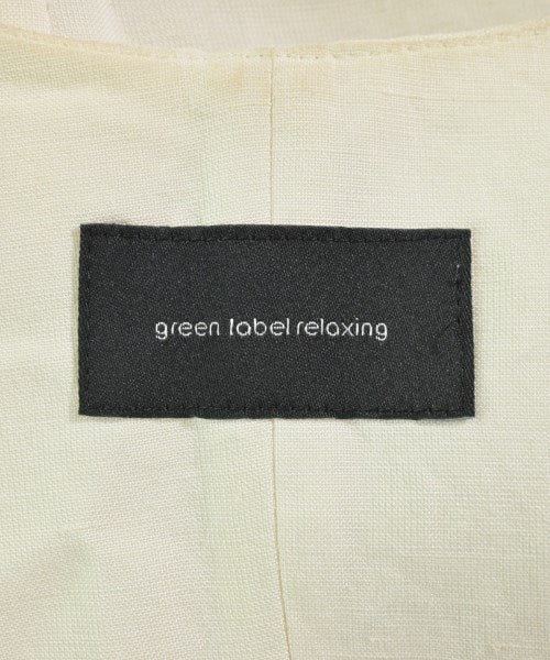 green label relaxing แจ็คเก็ตไม่มีปก
