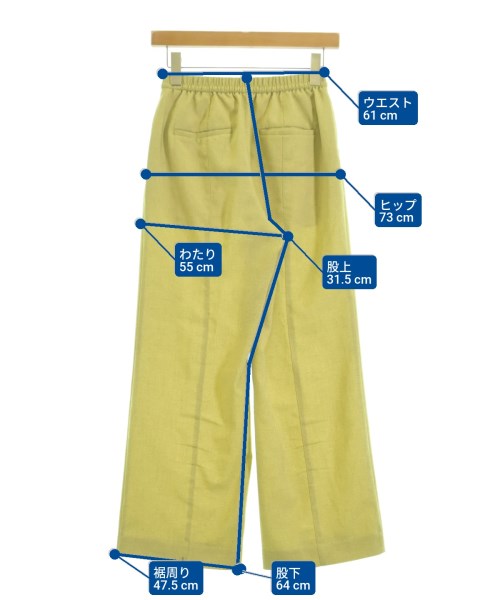 green label relaxing กางเกงขายาว