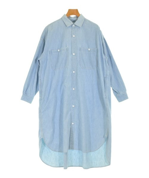 BLUE BLUE เดรสที่เป็นเสื้อเชิ้ตตัวยาว