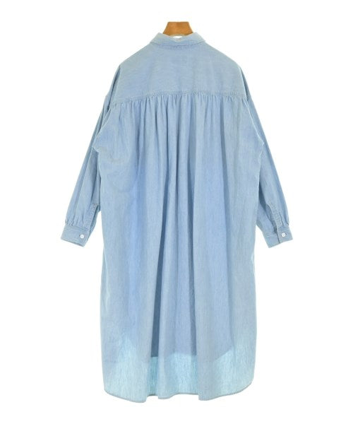 BLUE BLUE เดรสที่เป็นเสื้อเชิ้ตตัวยาว
