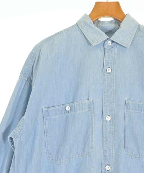 BLUE BLUE เดรสที่เป็นเสื้อเชิ้ตตัวยาว