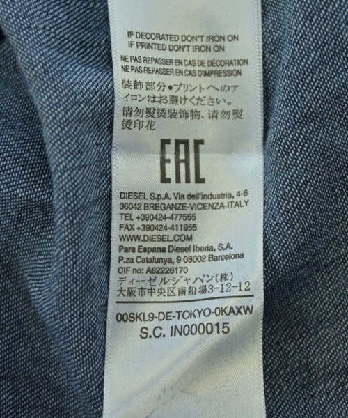 DIESEL เดรสที่เป็นเสื้อเชิ้ตตัวยาว
