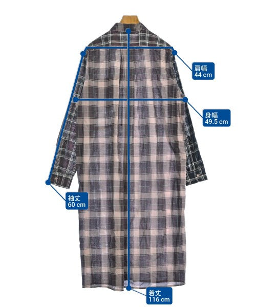 DIESEL เดรสที่เป็นเสื้อเชิ้ตตัวยาว