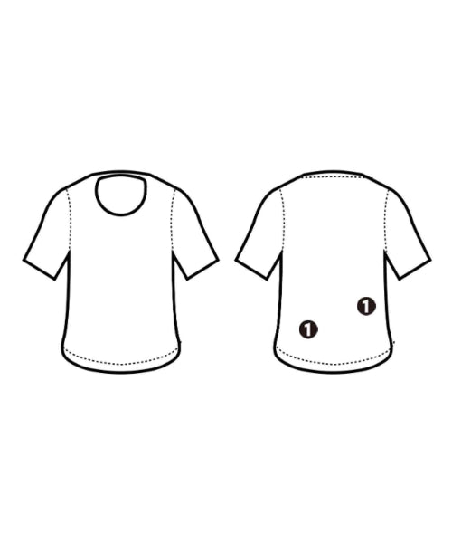 STONE ISLAND เสื้อยืด/เสื้อท็อปส์